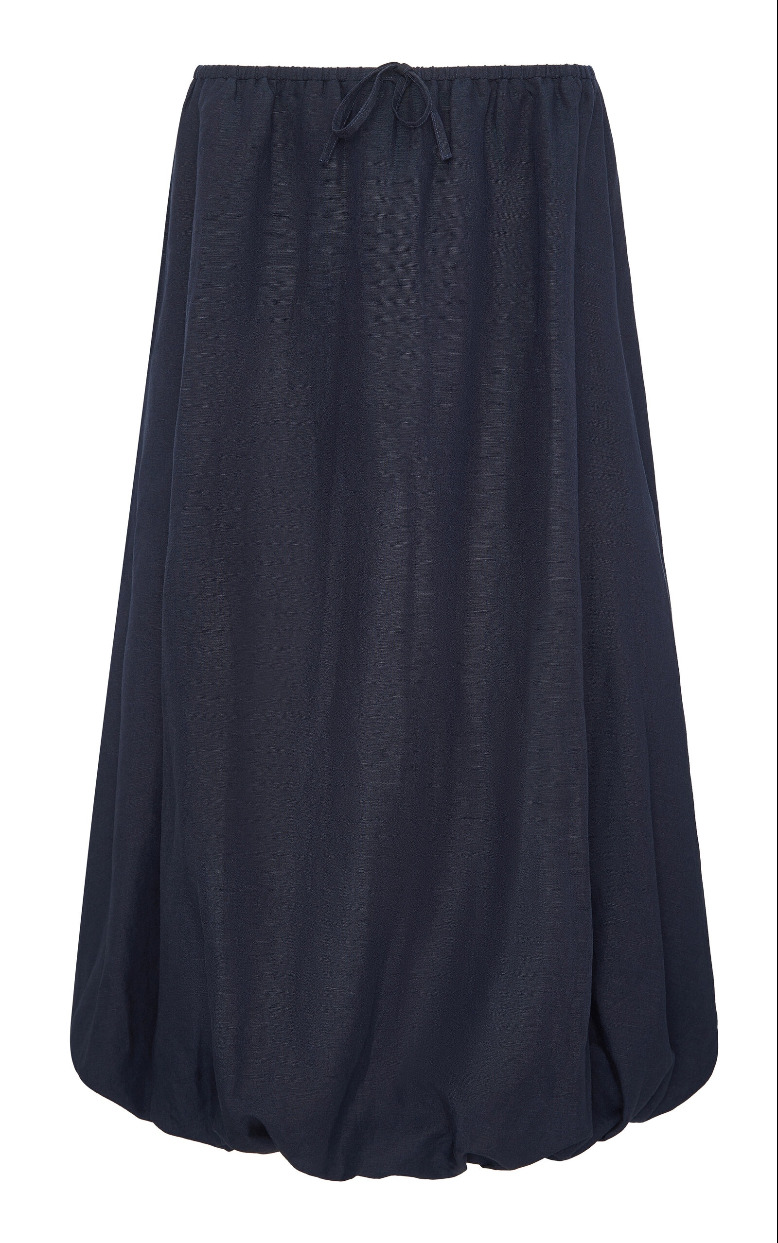 Onia Air Linen Bubble Maxi Skirt