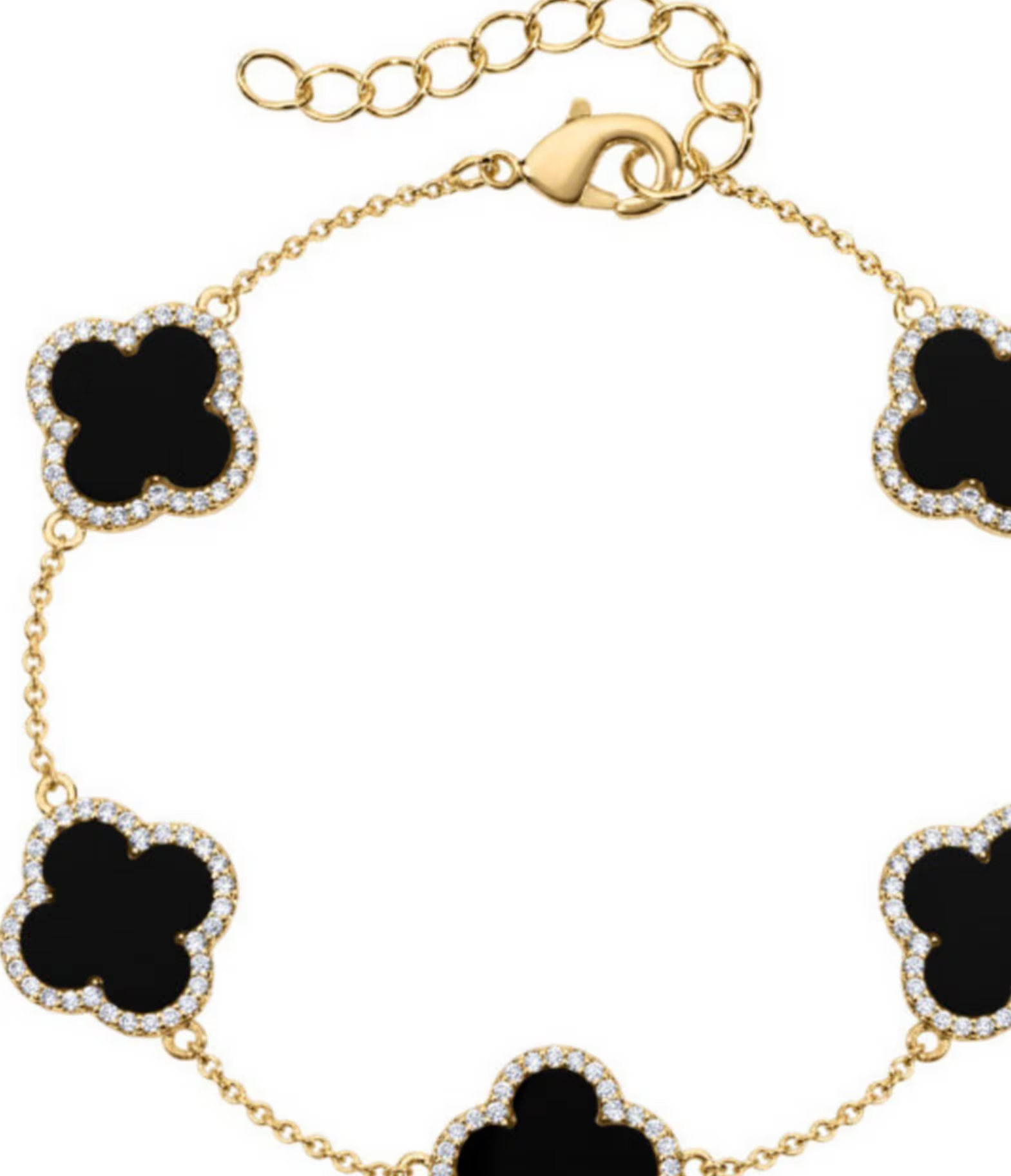 Icon Clover Line Bracelet
