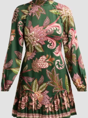 Arabesque Paradise Printed Mini Dress