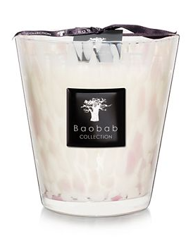 Max 16 White Pearls Candle