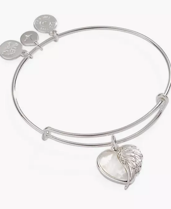 Wings of Protection Charm Bangle