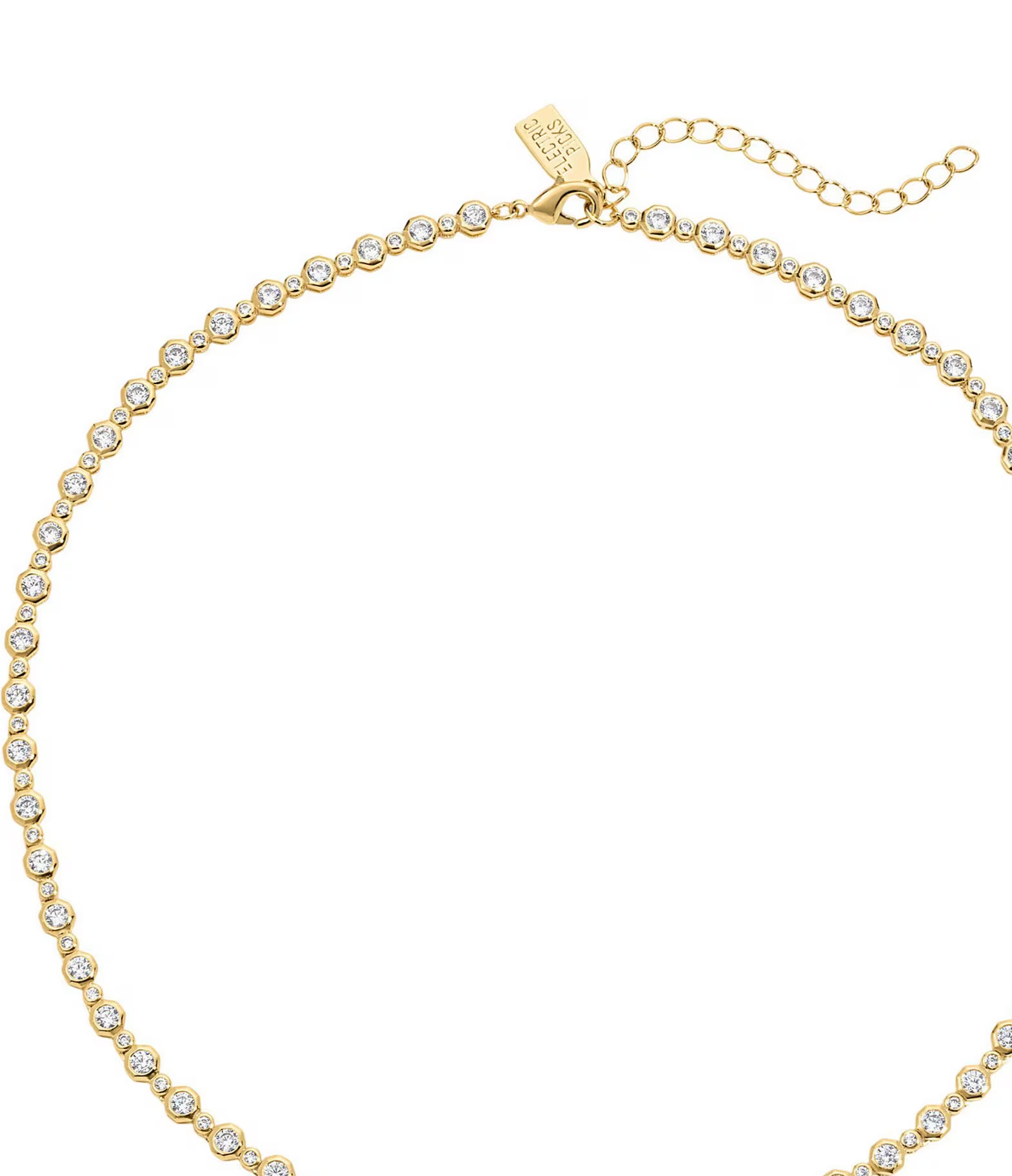 Trust Fund Rhinestone Collar Necklace