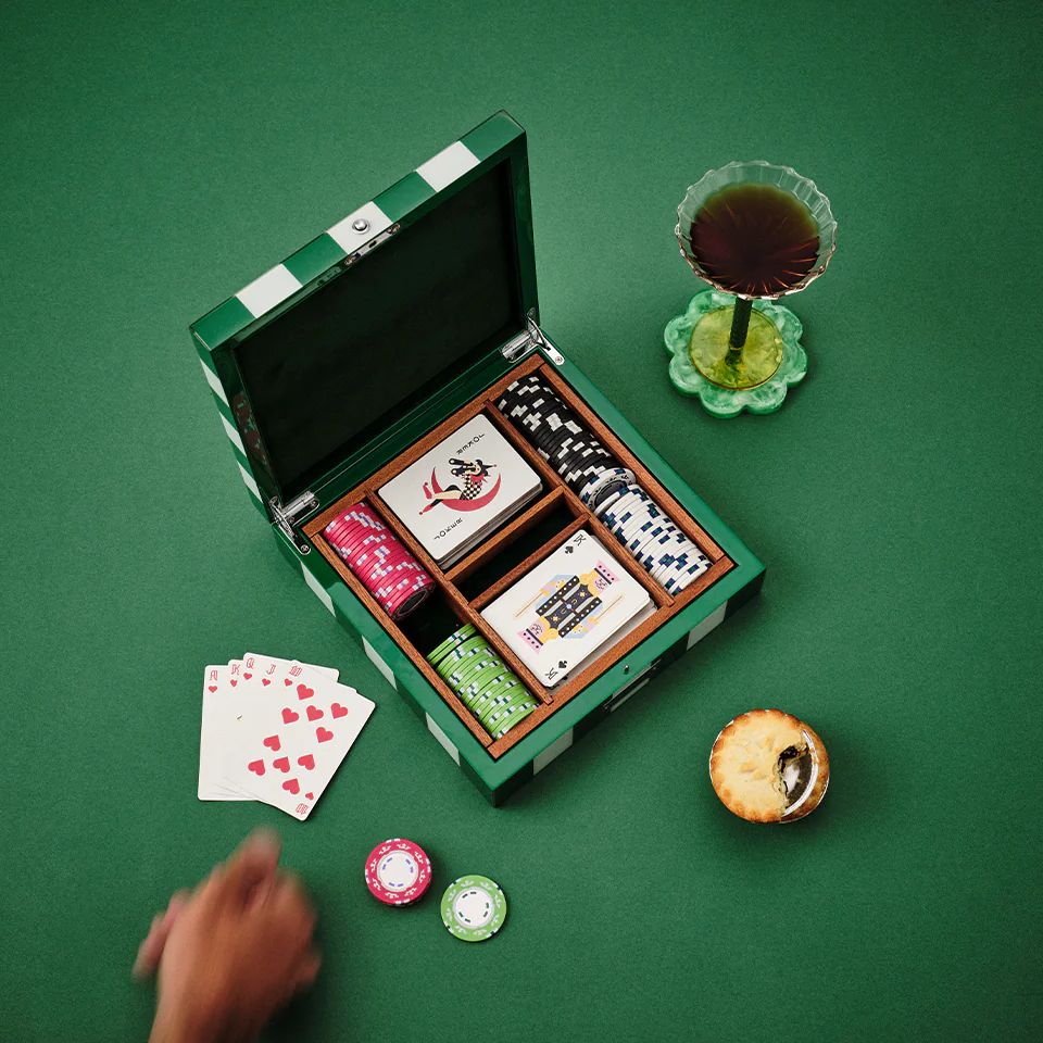 Not Another Bill Lacquer Poker Set