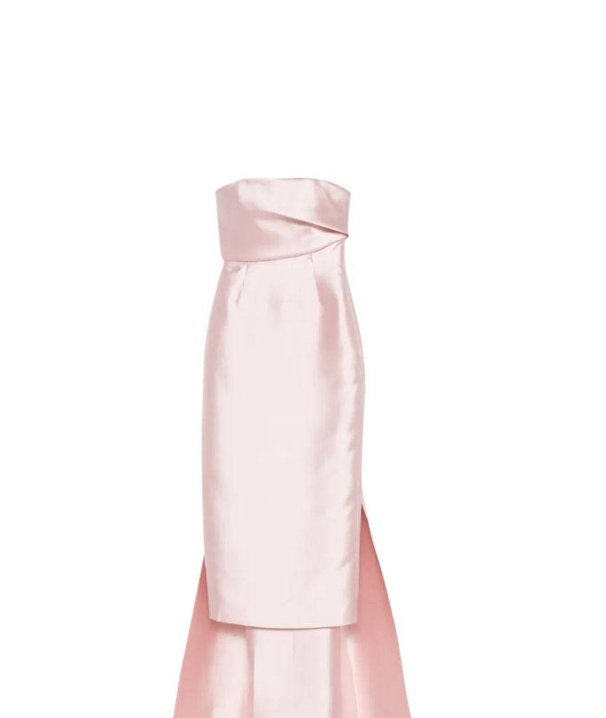 Kiki strapless midi dress