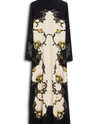 Halle Printed Long Sleeve Dress