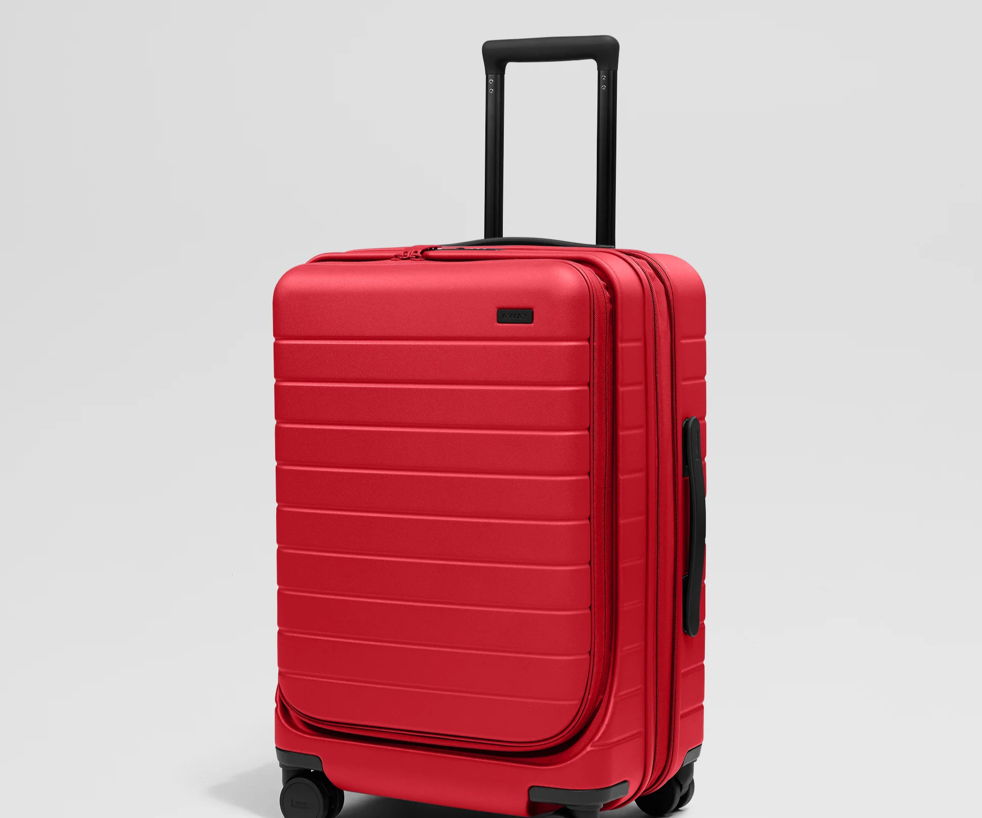 Topside Bigger Carry-On in Cherry Red