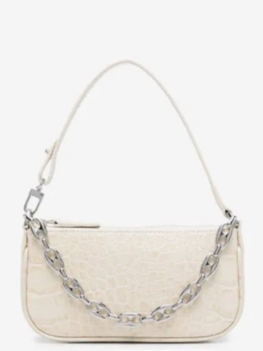 Mini Rachel crocodile-effect shoulder bag