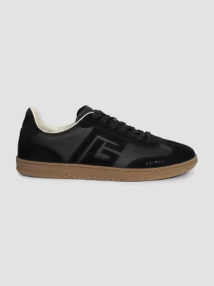 Swan Leather Low-Top Sneakers