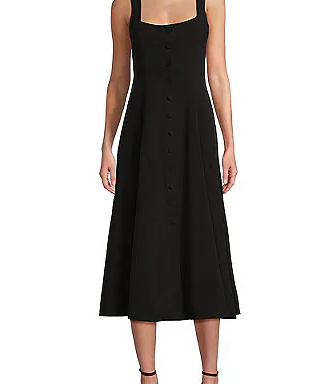 Mayfair Midi Button Front Midi Dress