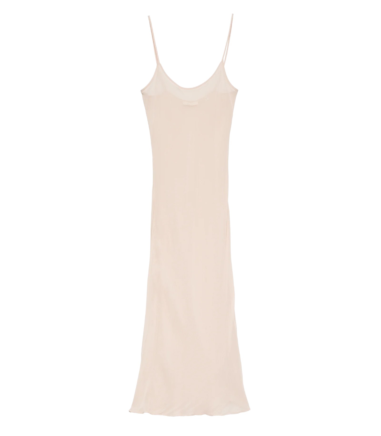 Long Scoop Neck Slip - conch
