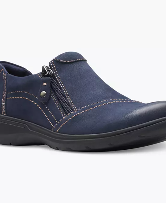 Women's Carleigh Ray Round-Toe Side-Zip Shoes