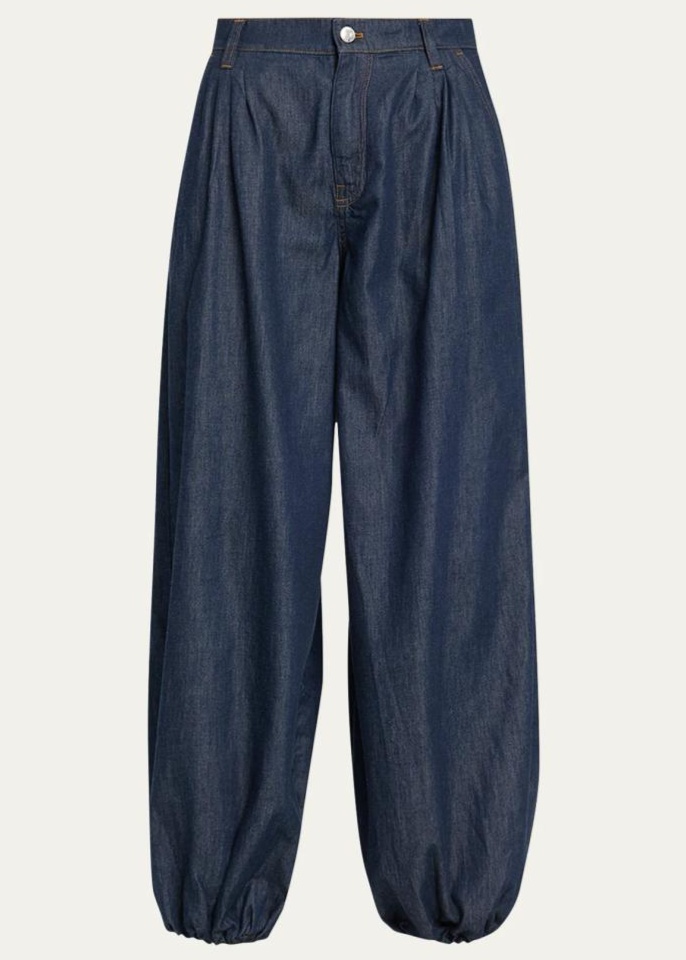 BERGDORF GOODMAN FRAME DENIM BALLOON PANTS