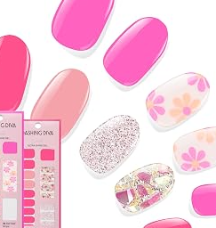 Gloss Nail Strips Bundle - The Bright Pinks Collection