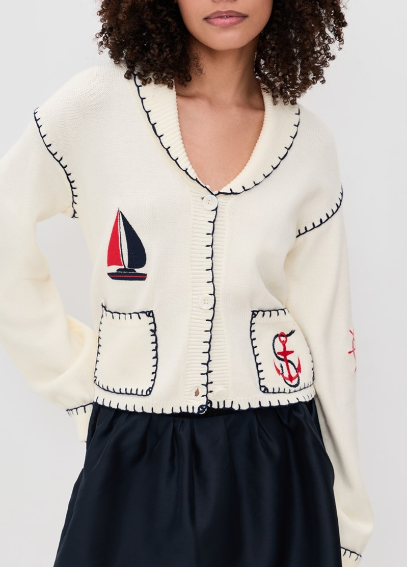 Nautical Cardigan