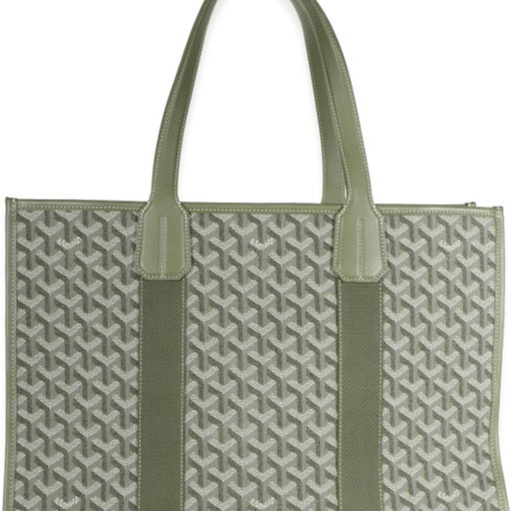 Goyard Khaki Goyardine Canvas Villette Tote