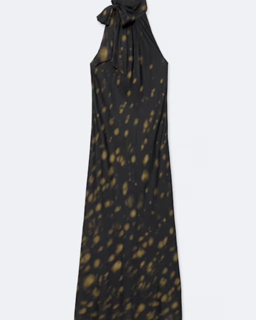 Beril Silk-Blend Maxi Dress