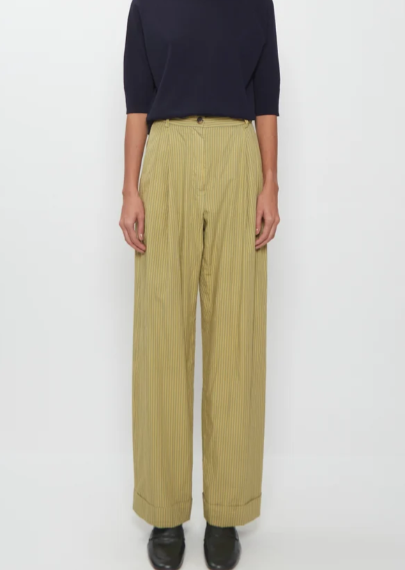 Partan Cotton Poplin Pants