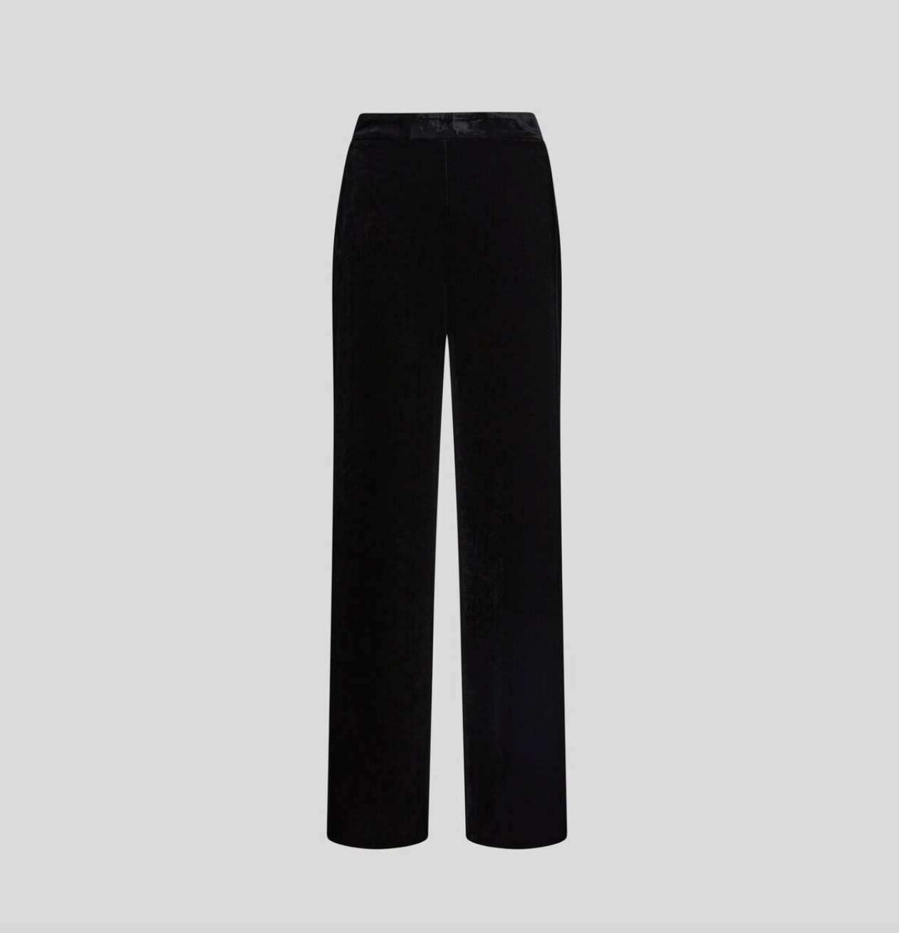 VELVET PALAZZO TROUSERS