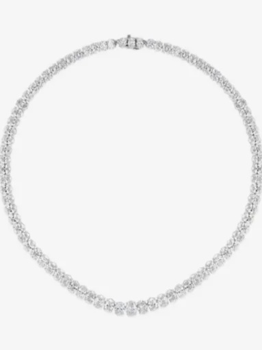 diamond tennis necklace
