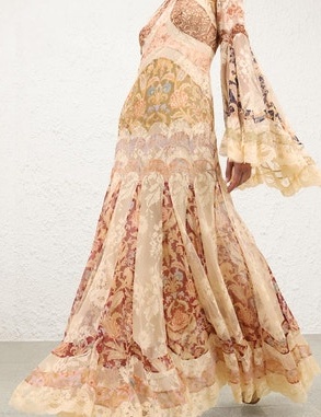 Valiant Panelled Gown