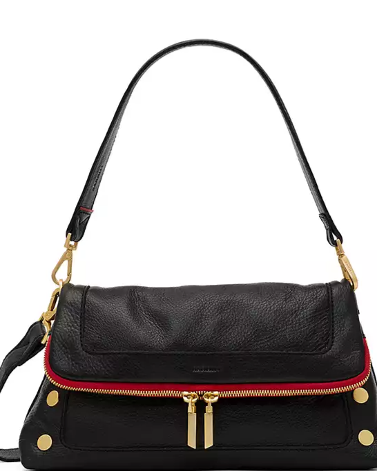 Beverly Medium Leather Shoulder Bag