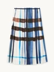 gwyn the english country check skirt