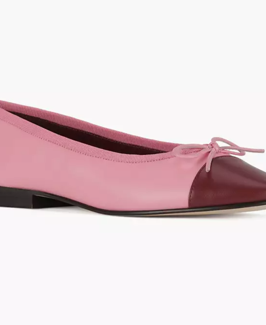 Women's Arabesque Cap-Toe Ballet Flats
