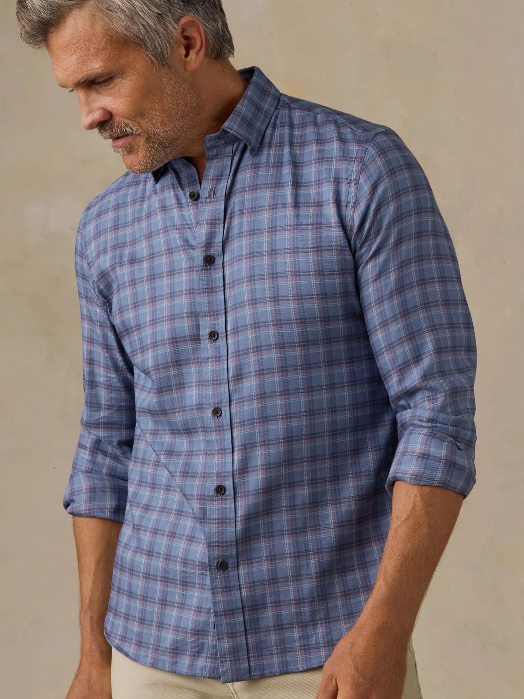 Soft Twill Movement Shirt - Riverstone Pass Plaid