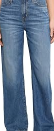 The Perfect Vintage Wide-Leg Jean in Airy Denim