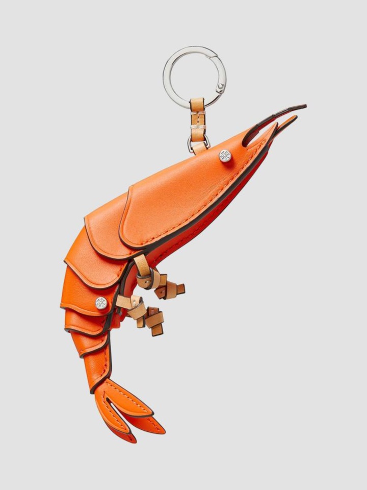 Lobster Leather Bag Charm