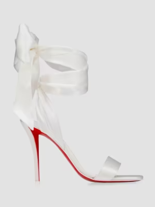 Miss Z Du Desert 100MM Satin Sandals