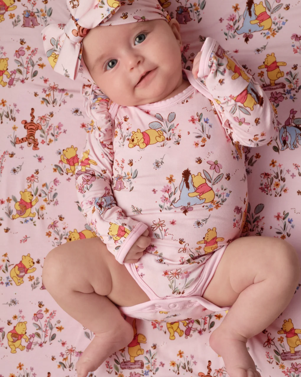 Disney Winnie The Pooh Garden Adventures Flutter Bodysuit