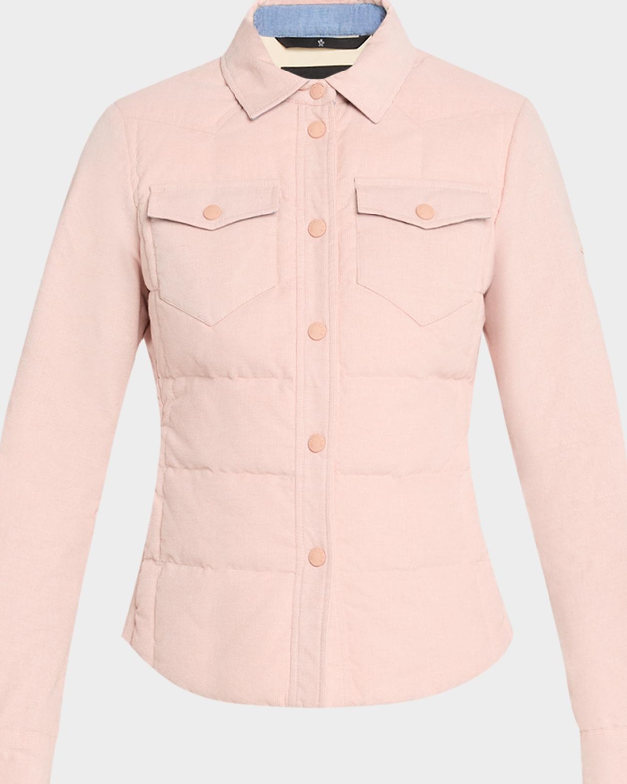 Nangy Corduroy Down Shirt Jacket