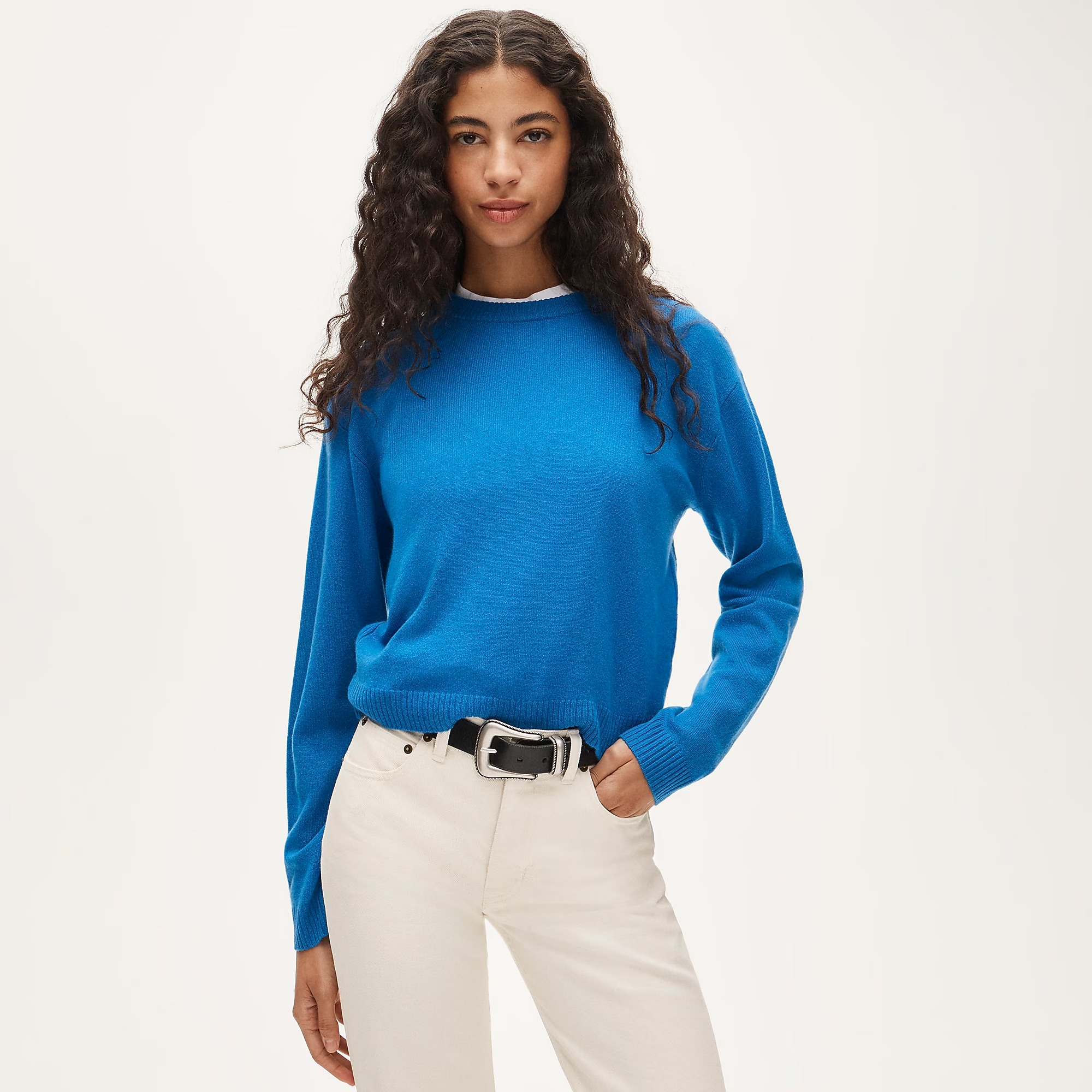 Perfect cashmere crewneck sweater