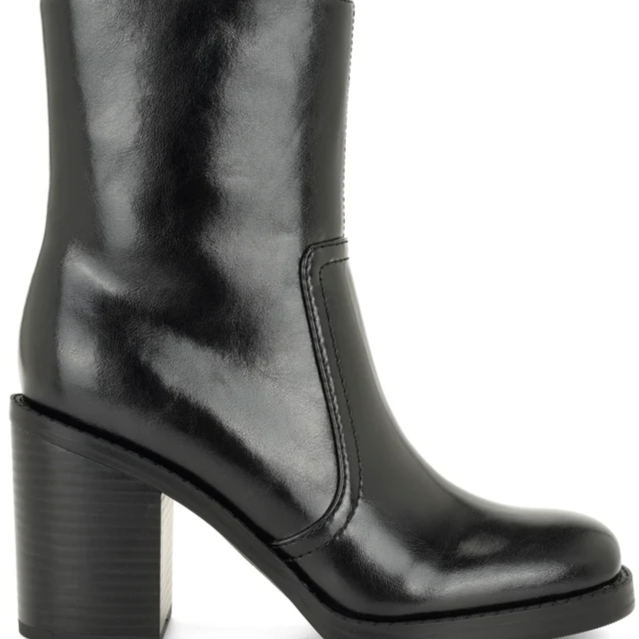 Boston Block Heel Booties
