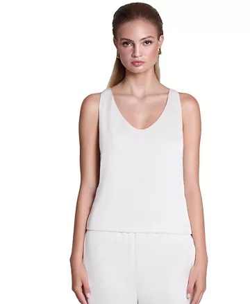Women's Suri Plunge Satin Racerback Top