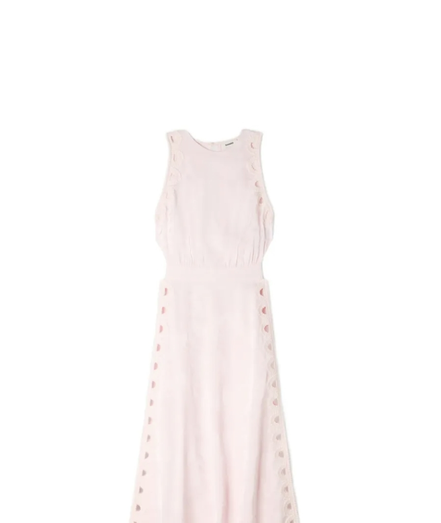 cut-out-detail maxi dress