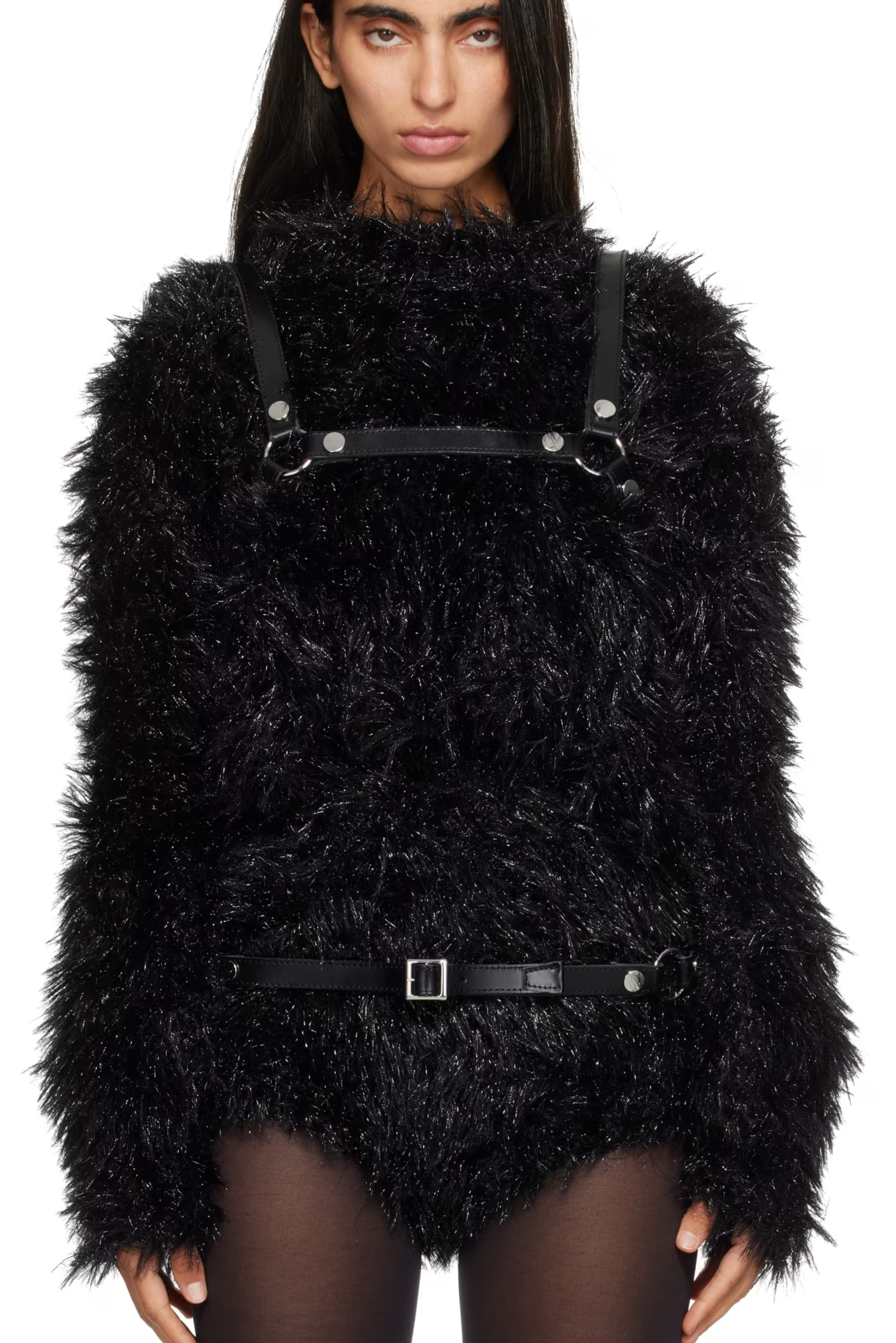 Junya Watanabe Black Leather Harness