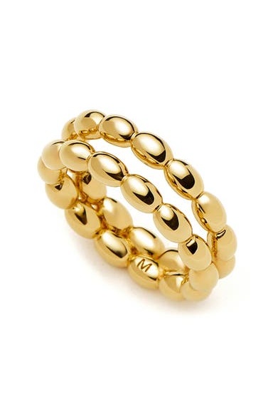 Molten Olive Stacking Ring
