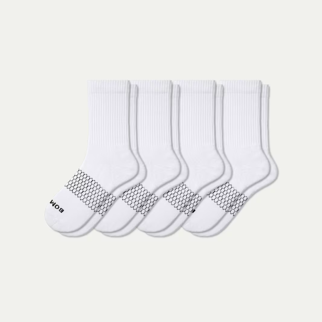 Bombas Women's Solids Half Calf Sock 4-Pack