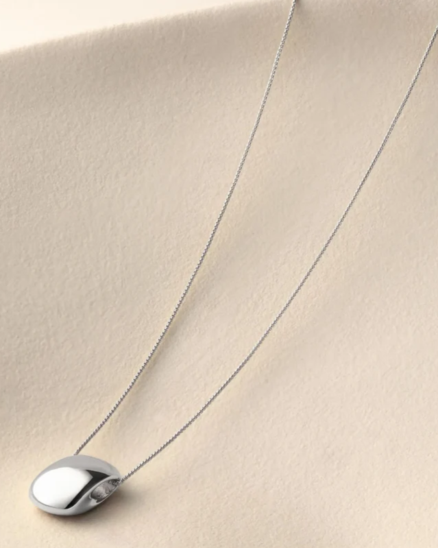 Leon Pendant Necklace - Silver