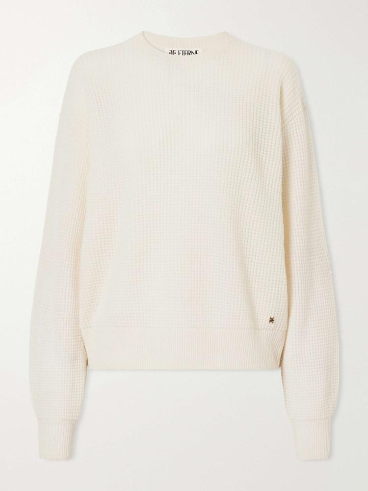 Brock waffle-knit cashmere sweater