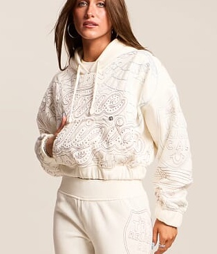 True Religion Big T Hooded Sweatshirt