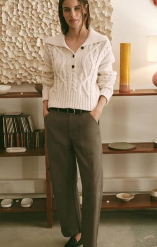 Colman Bowed Utility Pant
