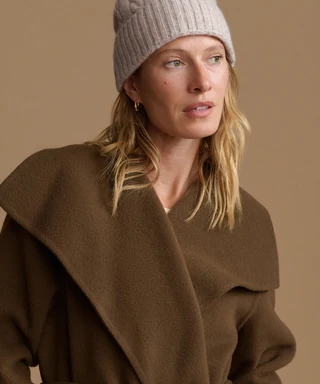 Cashmere Cable Beanie