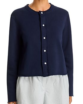 Jackie Cotton Sweatshirt Cardigan
