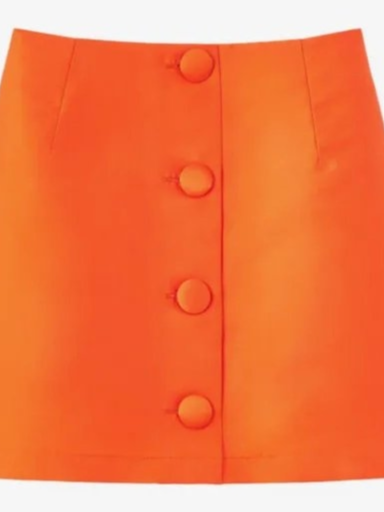 Lucio button-up skirt