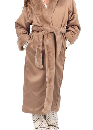 Satin Milk Chocolate Robe