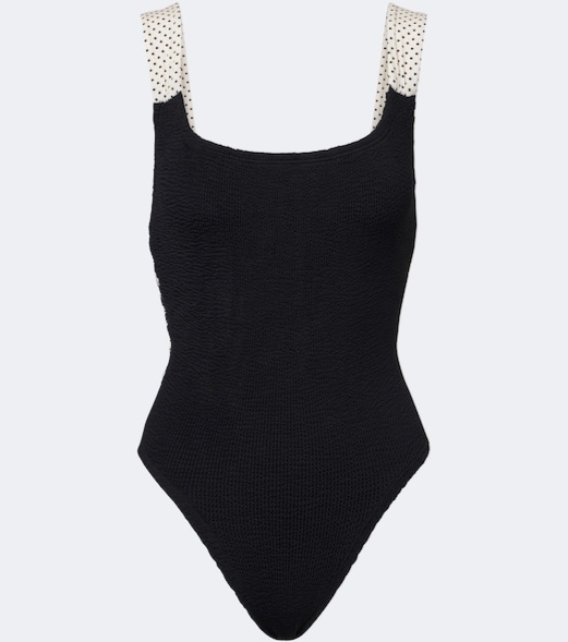 Zoe polka-dot swimsuit