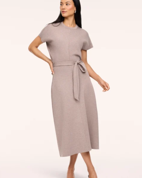 SPANX AirEssentials® Draped Tie-Waist Maxi Dress